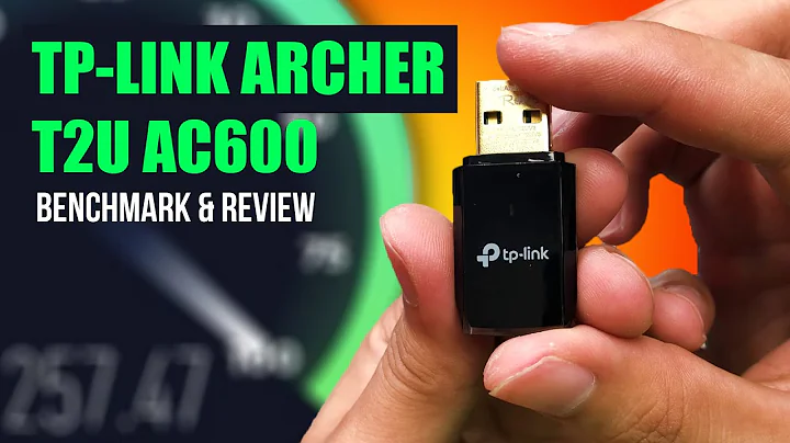 TP-Link Archer T2U AC600 Mini Wifi USB Adapter (Speed Test & Review)