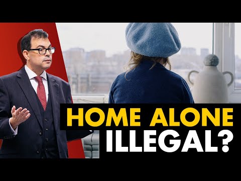 Video: Er det ulovlig å være hjemme alene?