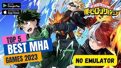 TOP 5 Best My Hero Academia Games 2023 | Android - IOS