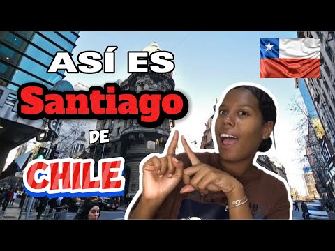 CUBANA REACCIONA a SANTIAGO de CHILE 🇨🇱 POR PRIMERA VEZ! / SORPRENDIDA con TODO😱