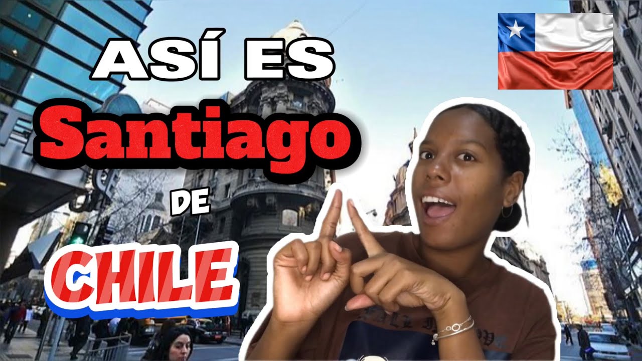 CUBANA REACCIONA a SANTIAGO de CHILE 🇨🇱 POR PRIMERA VEZ! / SORPRENDIDA con TODO😱