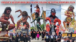 Kedatangan Para Peserta Festival Ogoh-ogoh Seputih Raman tahun 2024