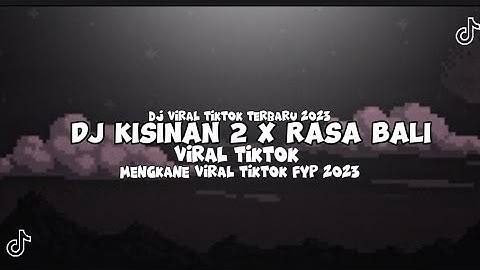 DJ BOLA BALI NGGO DOLANAN BOLA BALI WES KAPUSAN | DJ KISINAN 2 X RASAH BALI JERSEY CLUB VIRAL TIKTOK