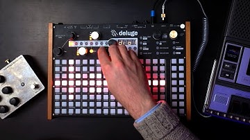 Using My Voice For Drum Sounds (Synthstrom Deluge Slicing)