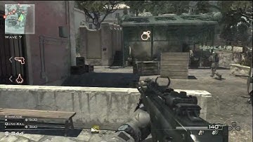 MW3 SpecOps Survival On Piazza Part1 Live Dual Commentary [New Map Pack]