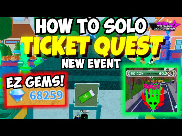 Beating (NEW) Ticket Event in Extreme Mode, Solo Gameplay (Showcase)