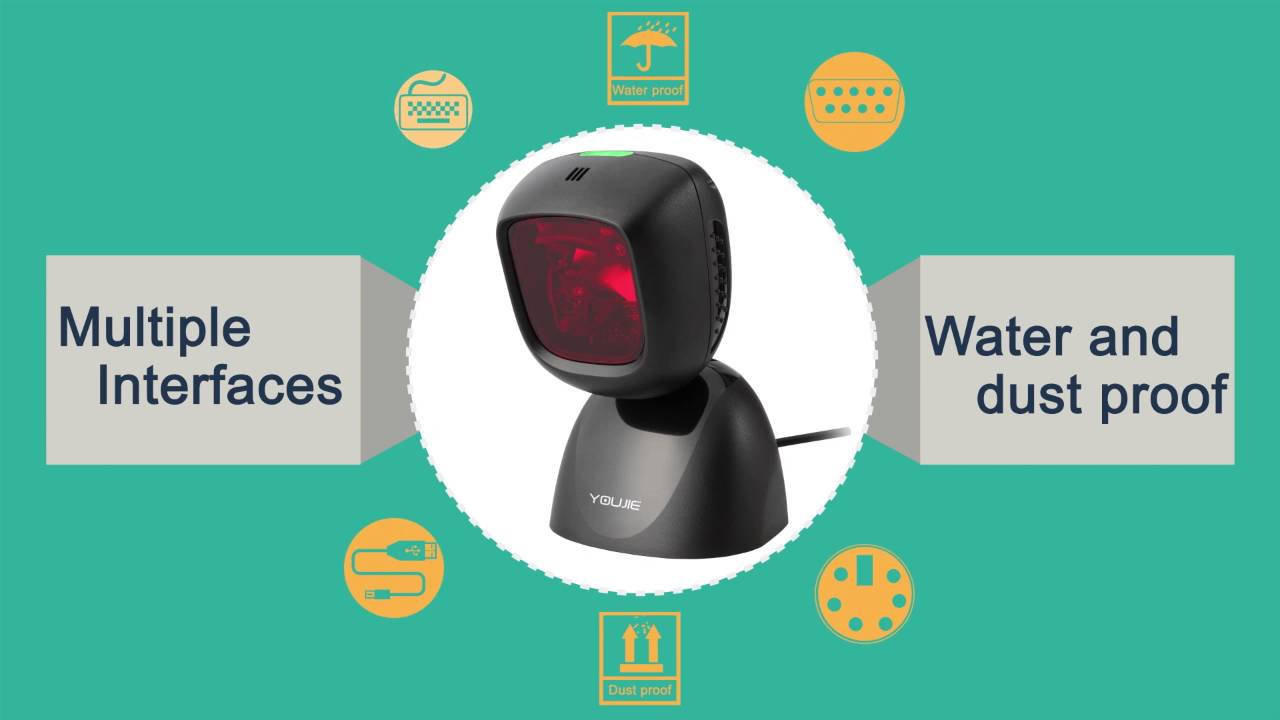 Youjie Barcode Scanner YJ5900 by Honeywell - BarcodeMart