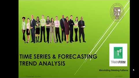 #MLWITHTRAINFIRM #TimeSeries #TrendAnalysis  #Seasonality #Trend                       #Forecasting