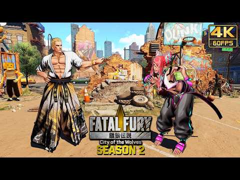 Fatal Fury: City Of The Wolves - Nightmare Geese Gameplay (season 2) @ 4k 60ᶠᵖˢ ✔