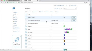 Dropbox: Download a folder as a zipped file