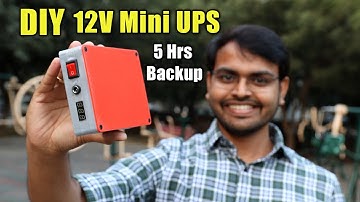 DIY Mini UPS for WiFi Router V3.0 | 12V Mini UPS  | Work From Home