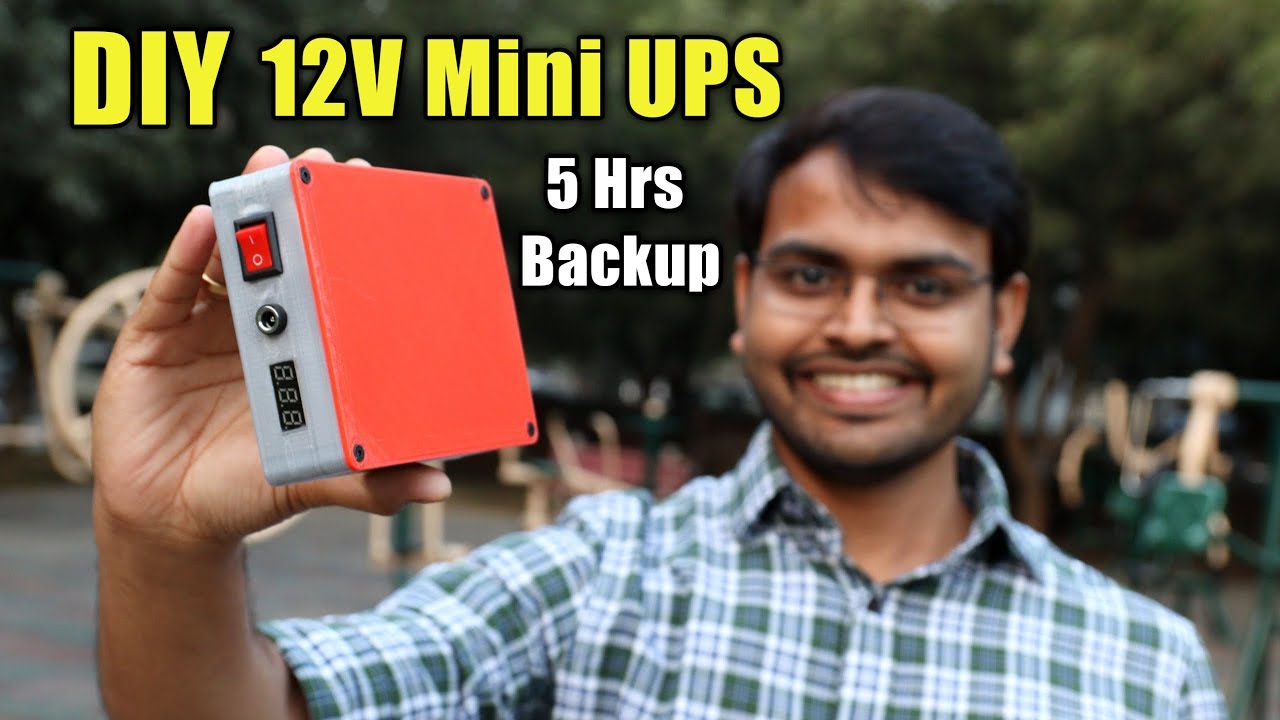 Mini UPS for Routers Using One Circuit (5V-12V) : 5 Steps - Instructables