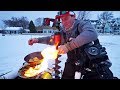 HOT GREASE & ICE FISHING! (Catch N' Cook)