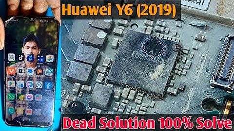 How To Fix Huawei y6 19 Red Light Power Problem | Huawei y6 (2019) no power @GsmYusufPathan