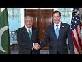 Pakistan foreign minister meets Rubio in Washington to discuss Iran and regional issues