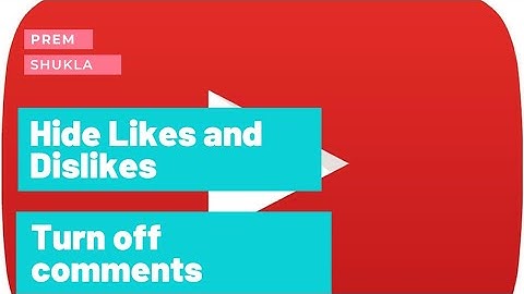How To disable Your Youtube Video comments ! hide like or dislike on youtube video ! Android