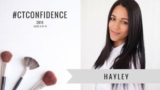 Honest about confidence  - Hayley
