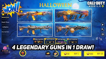 Buying full Halloween Series Lucky Draw CODM