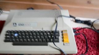 Celebrity Atari 800 Galactic Chase - 1st time boot on the 810 Net Worth
