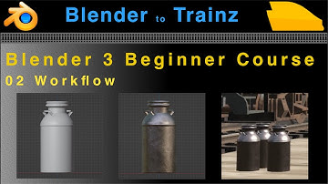 Blender to Trainz: Blender 3 Beginner Course - 02 Workflow