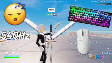 Steelseries Apex Pro TKL ASMR 🏆1v1 BuildFights 😴 Satisfying Keyboard Fortnite 360 FPS 4K