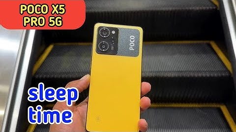 How to change lock screen time in Poco X5 Pro 5G,How to change sleep time in Poco X5 Pro 5G,