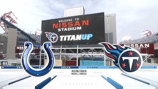 Madden NFL 26 - Indianapolis Colts (3-10) Vs Tennessee Titans (4-10) PS5 Week 15 (Madden 27 Rosters)