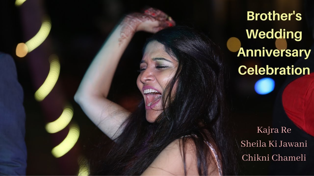 Kajra Re| Sheila Ki Jawani| Chikni Chameli| Wedding Anniversary| Bollywood Dance| Sheesha