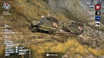 Spintires MudRunner - Multiplayer Downhill Map Hardcore