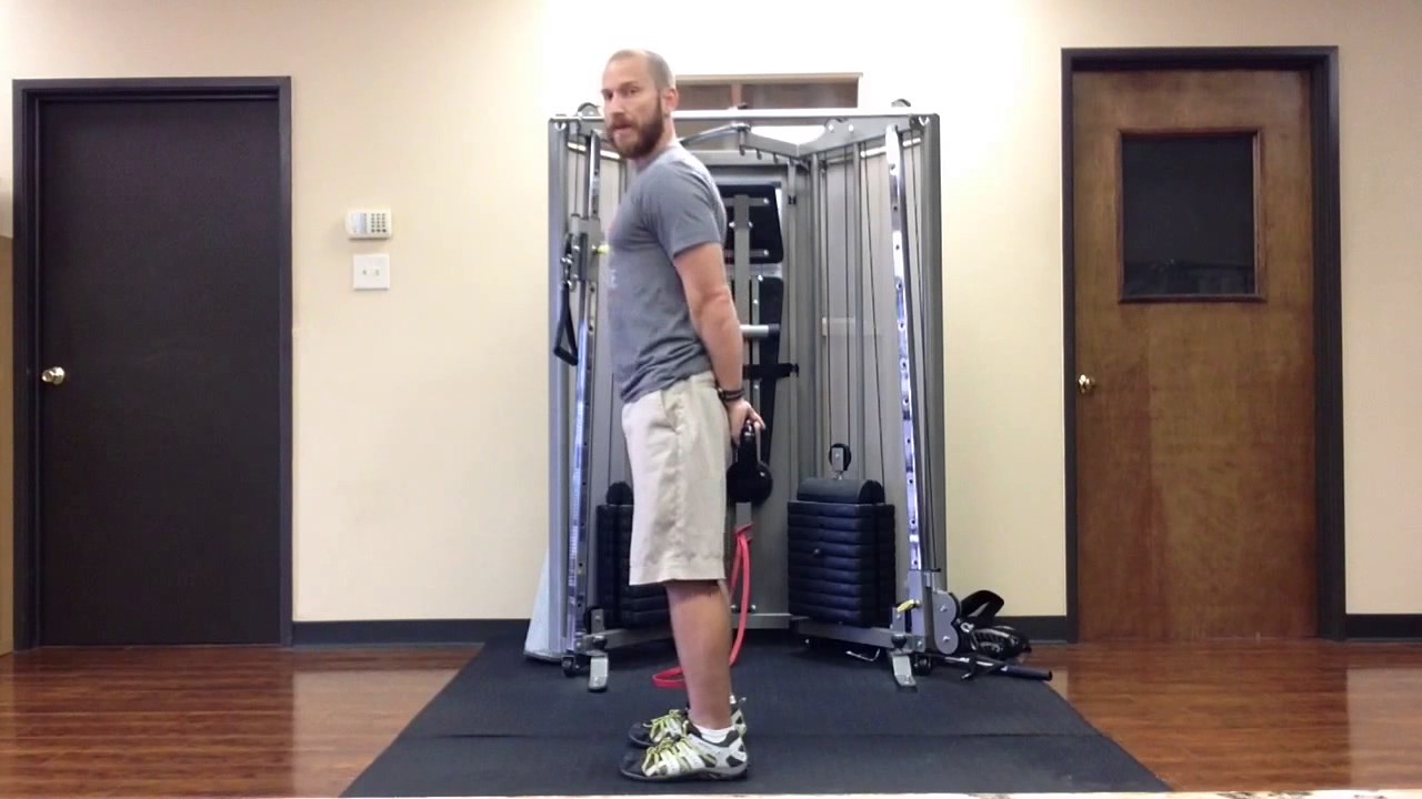 How To Use A Kettlebell To Hip Hinge YouTube