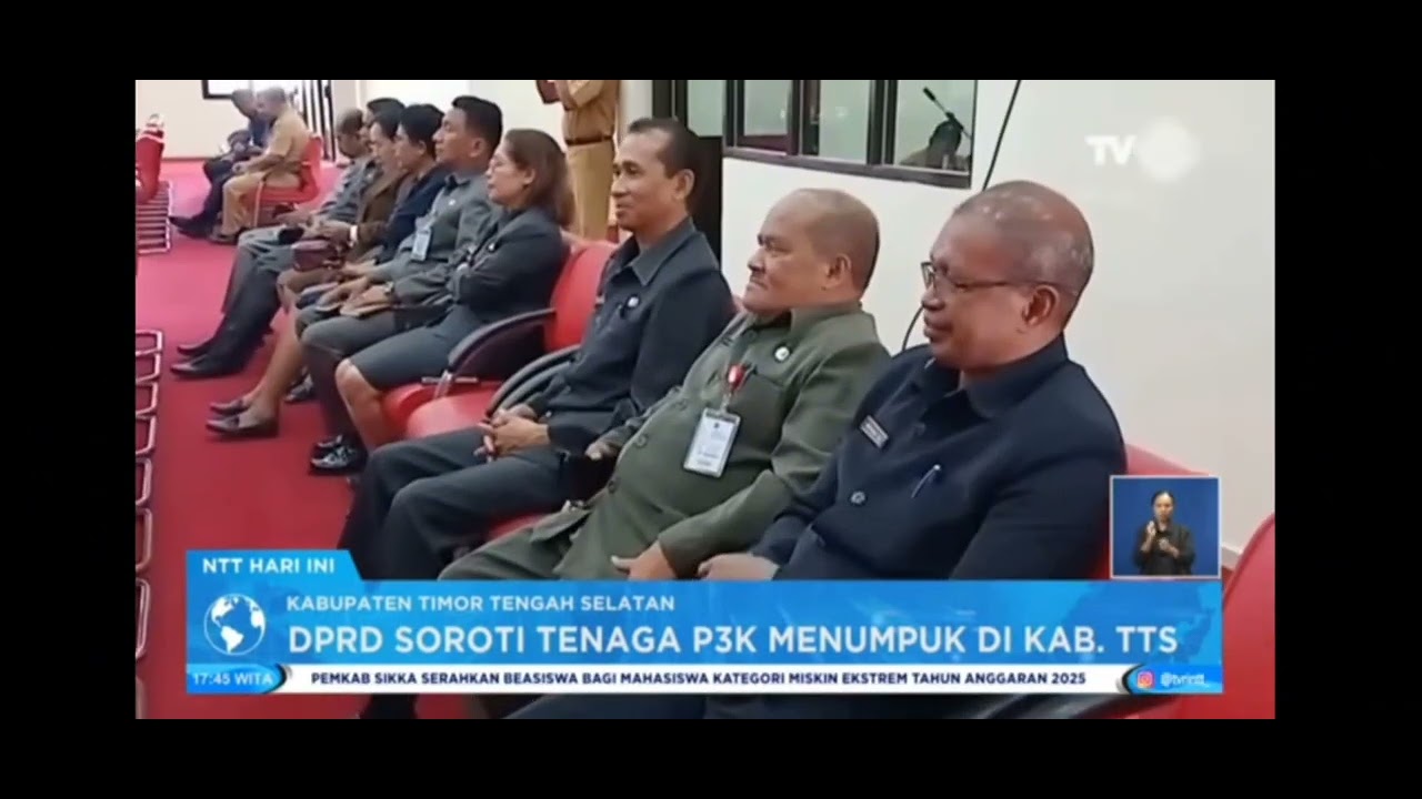 DPRD TTS Soroti Sejumlah Kasus Dalam Rapat Paripurna Penutupan Ranperda Tahun 2025