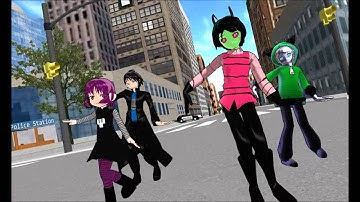 MMD Invader Zim Pokerface