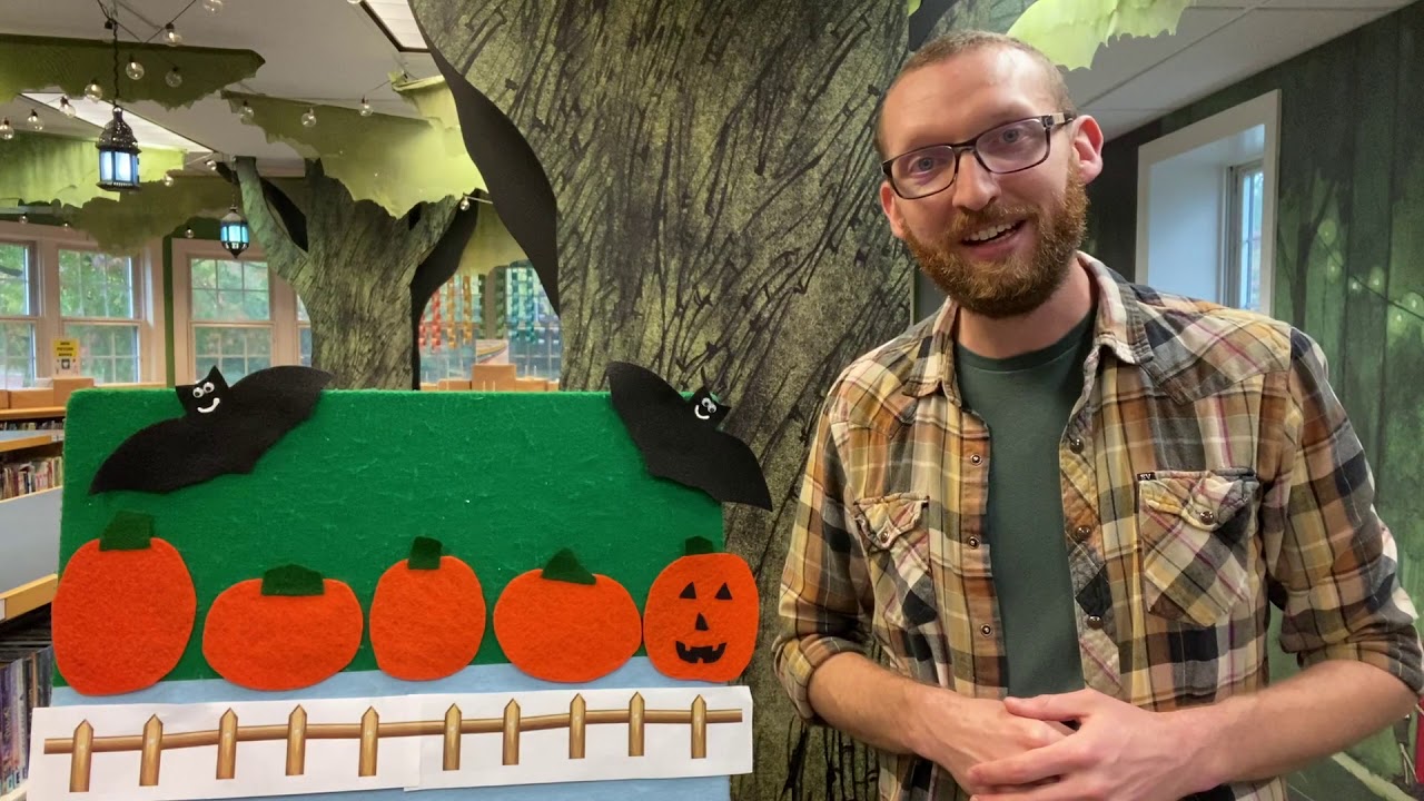 Five Little Pumpkins [flannel rhyme] - YouTube