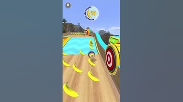 Going Balls  Super Speed run Gameplay New Update Level 1722 Banana frenzy