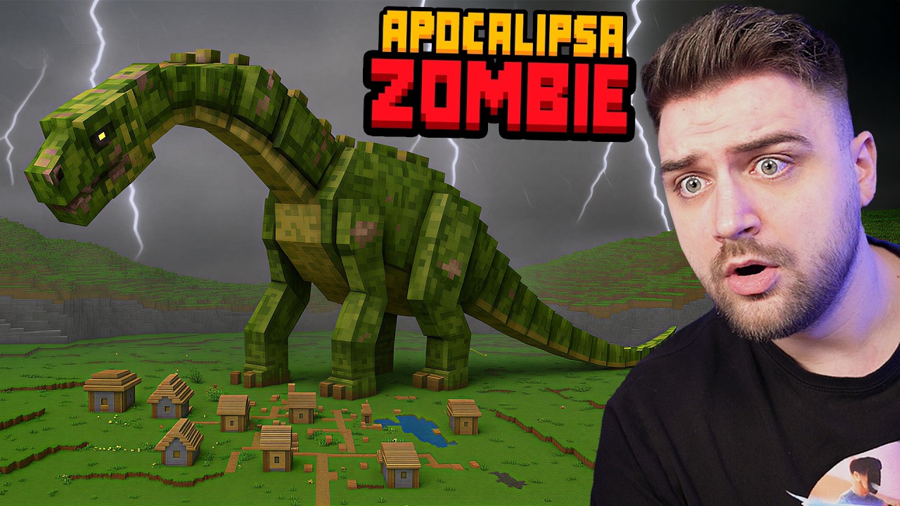 MEGA ZOMBIE DINOZAUR pe APOCALIPSA ZOMBIE