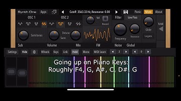 Train Horns on Synthesizer Tutorial