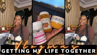 VLOGMAS DAYS 1 &amp; 2 | Life Update, My Yoni and Shower Body Routine, Mini Target Haul