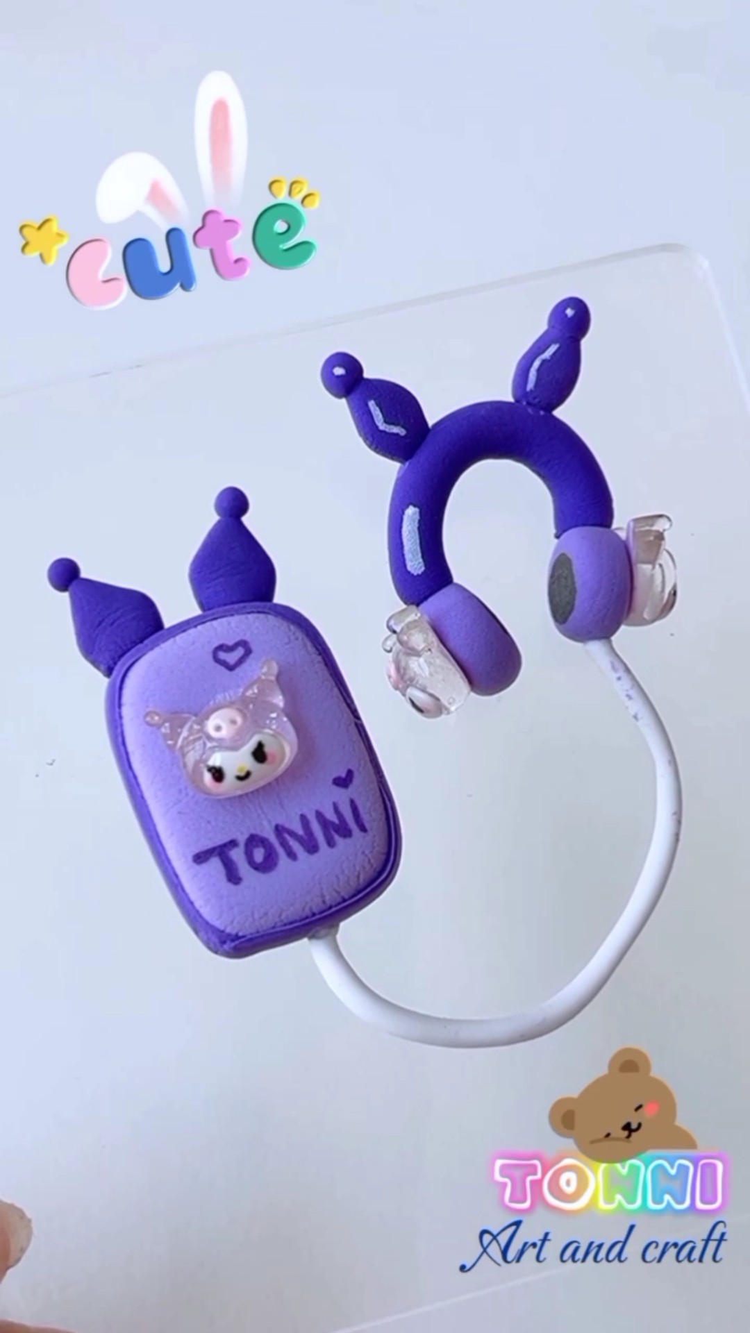 minutes craft (clay art) #tonniartandcraft #craft #love #art #shorts