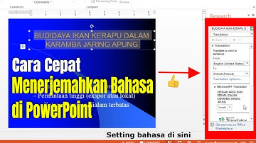 Cara Cepat Menerjemahkan Bahasa di PowerPoint! 💯 (Tricks Mudah)