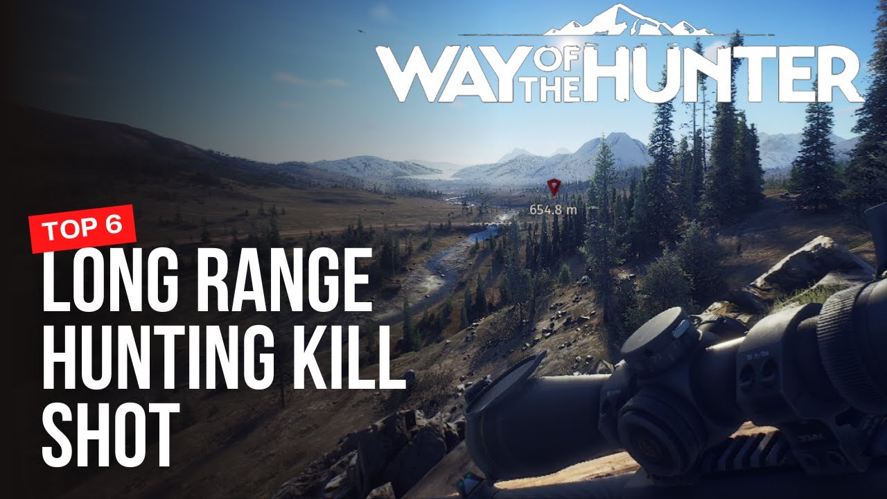 TOP LONG RANGE HUNTING KILL SHOT WAY OF THE HUNTER YouTube