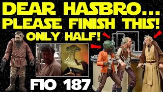 Dear Hasbro...PLEASE Finish The Black Series Cantina Bar! MORE ALIENS! - Figure It Out Ep. 187