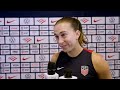 Sam Coffey Previews USWNT vs. Portugal | "Alex Morgan Is A Hero For All Of Us" | Interview
