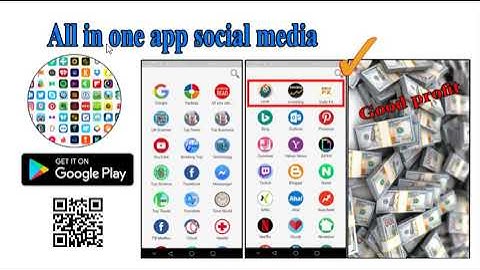 All in one app social media