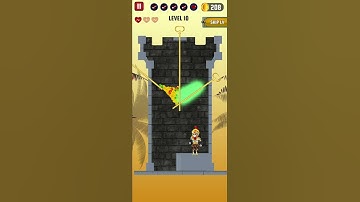 Save the hero pull the pin hero rescue 2 Tawor mode level 10 solutions