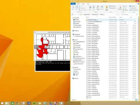 A* Path finding Application