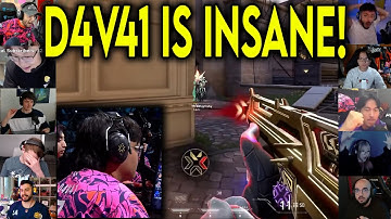 Valorant Streamers Reacts To PRX D4v41 Insane 1v2 CLUTCH Against TH In VCT Champions