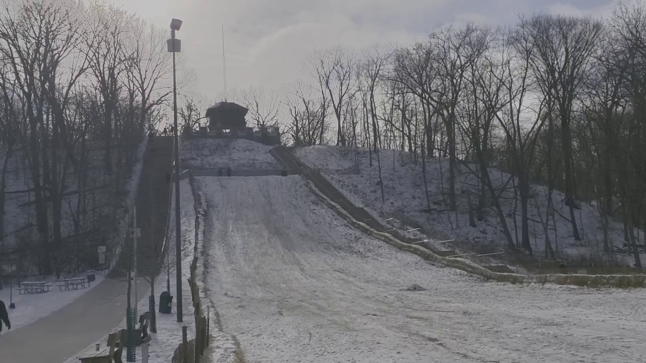 Sledding 2020 Swallow Cliff YouTube