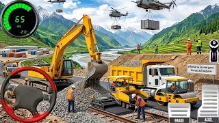 Road Construction JCB Games Heavy Excavator JCB Dump Truck Construction Games 2026! Android Gameplay screenshot 5