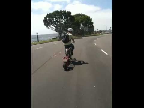 motorized bike trailer