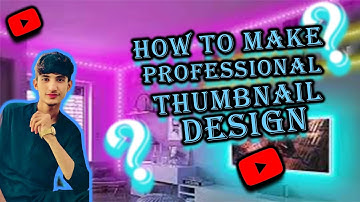How to Make a Thumbnail for YouTube Videos with Glow Effect: | Quick and Easy tutorial for Beginners